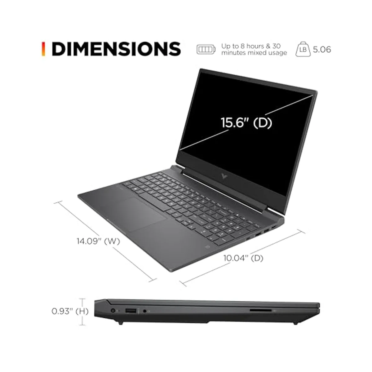 HP Victus 15 Core i5 RTX 3050 144Hz Gaming Laptop image 5