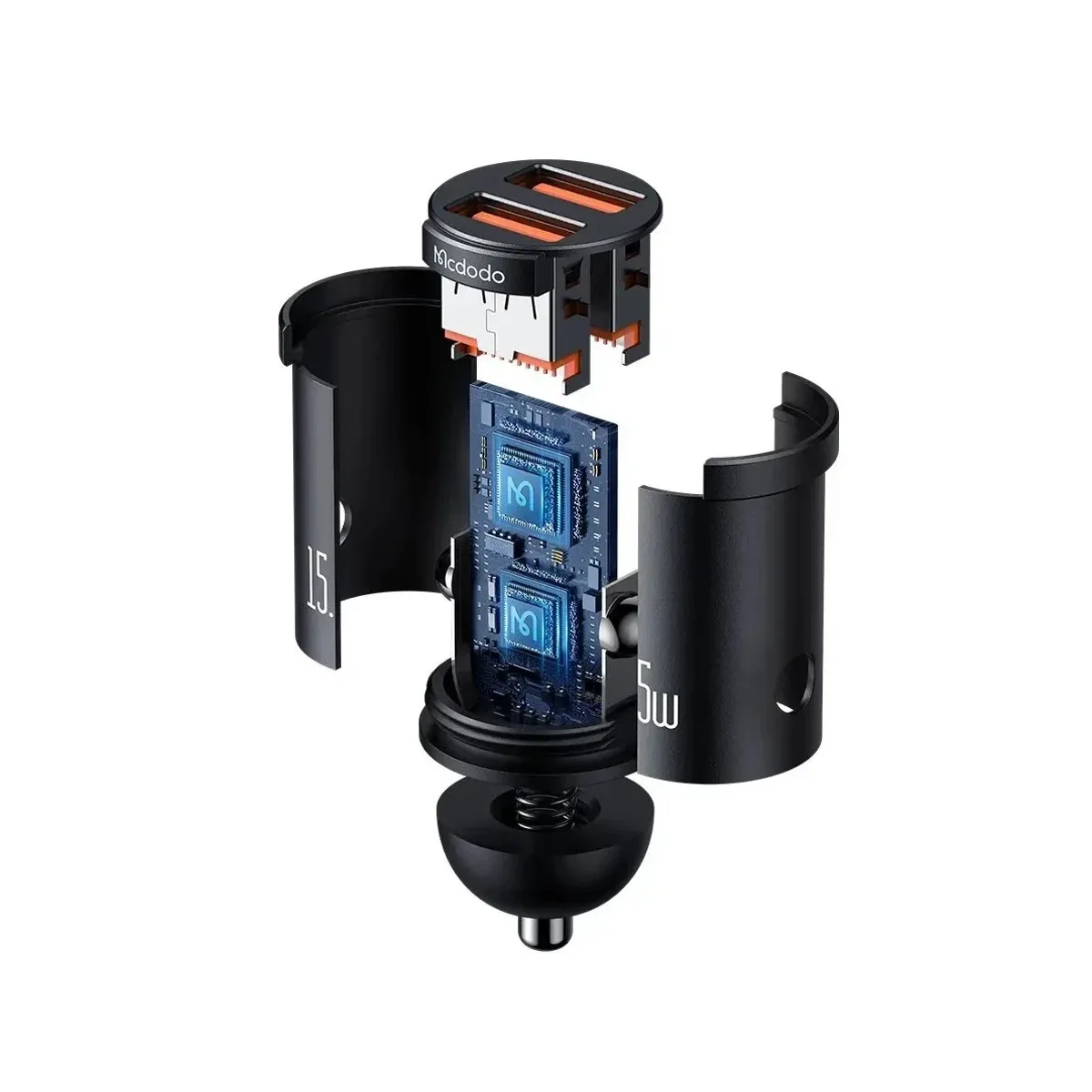 Mcdodo Dual USB Car Charger 15.5W Original (CC-2950) image 7