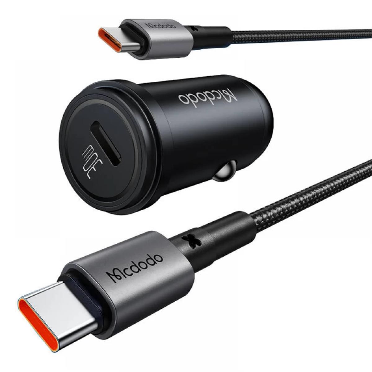 Mcdodo 30W USB-C Fast Car Charger Original (CC-7493) image 4