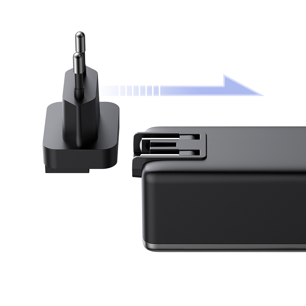 Mcdodo 3-in-1 Retractable Power Bank 30W - Black image 3
