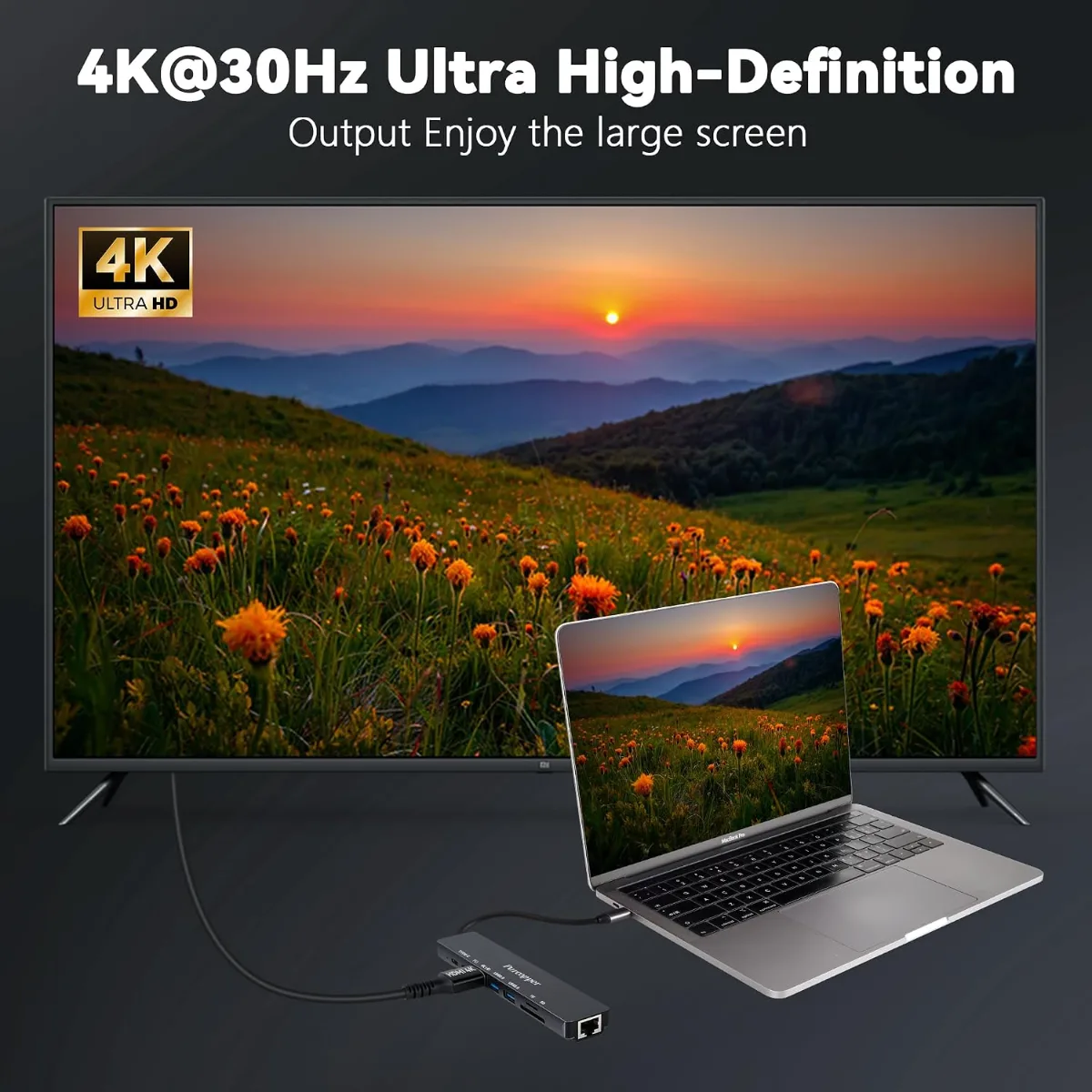 USB-C 8-in-1 Multiport Hub 100W image 3